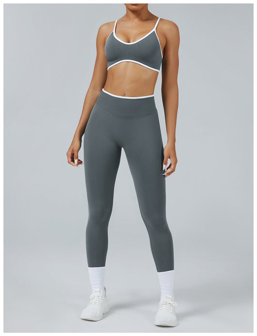 Pantalones Yoga Cintura Alta sin Costuras Secado Rápido - Image 13