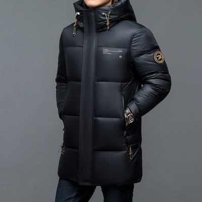Chaqueta de Plumón de Pato Gruesa para Hombre - Abrigo Casual Invierno - Image 3