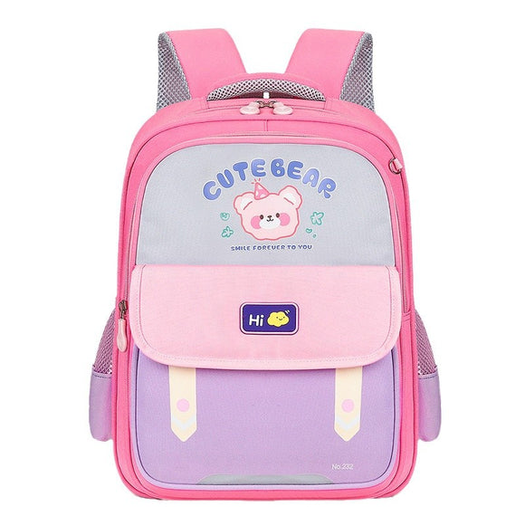 Mochila Escolar Ergonómica de Gran Capacidad con Protección Dorsal