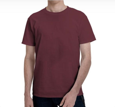 Men's basic short sleeve t-shirt in a solid teal color, featuring a comfortable crew neck and relaxed fit. - Image 20