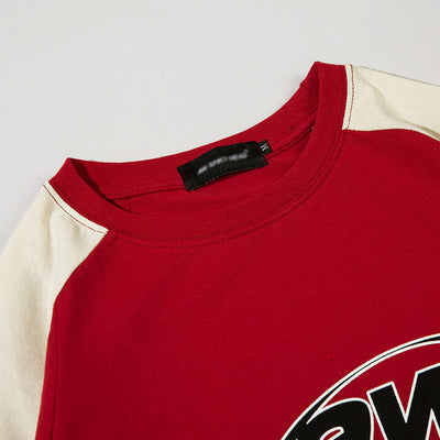 Camiseta de Manga Corta con Letra de Moda - Image 12
