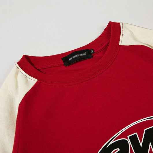 Camiseta de Manga Corta con Letra de Moda - Image 12