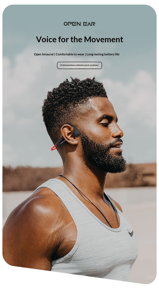 Auriculares Deportivos Inalámbricos con Cancelación de Ruido y Conducción Ósea - Image 12