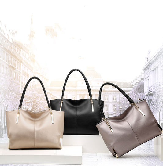 Bolso de Cuero Genuino para Mujer - Diseño Moderno y Elegante
