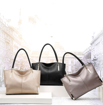 Bolso de Cuero Genuino para Mujer - Diseño Moderno y Elegante