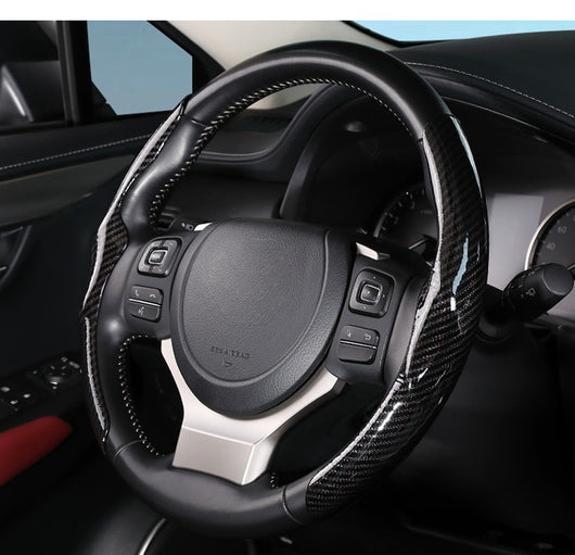 Funda Volante Fibra Carbono Brillo - Diseño Premium para Auto - Image 9