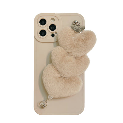 Funda Corazón Suave para Teléfono con Pulsera de Silicona - Image 4