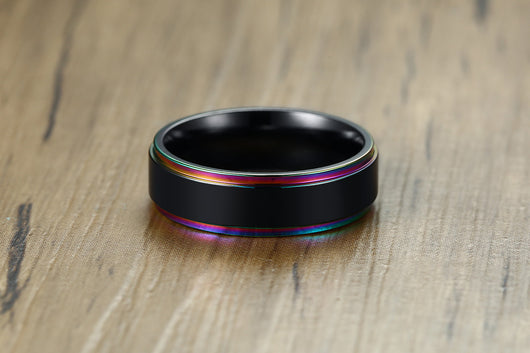 Anillo de Acero Inoxidable para Parejas - Diseño Moderno y Elegante - Image 10