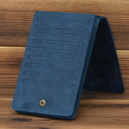Bolsa Larga para Celular en Cuero Genuino para Hombre - Image 12