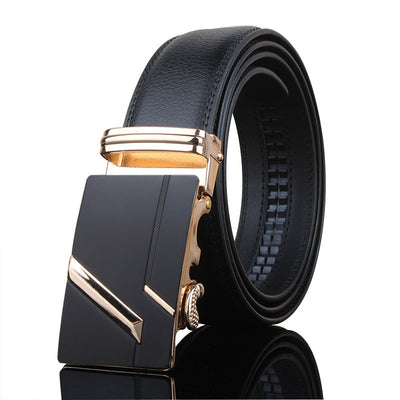 Cinturón de Cuero para Hombre con Hebilla Automática - Image 60