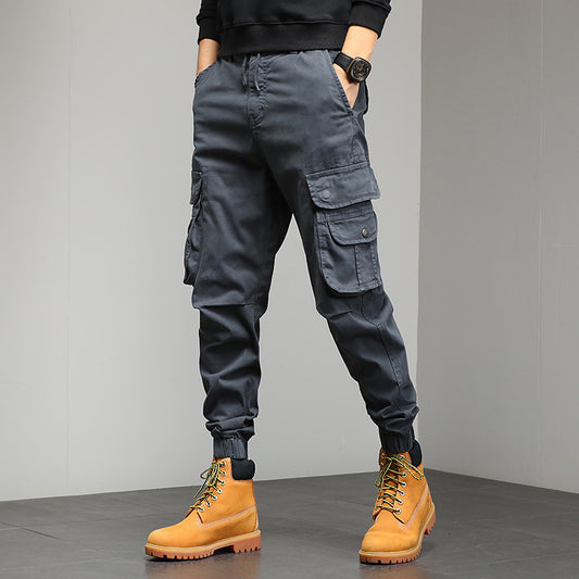 Pantalones Casuales Versátiles para Hombre Multi-Bolsillos