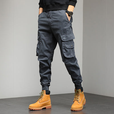Pantalones Casuales Versátiles para Hombre Multi-Bolsillos