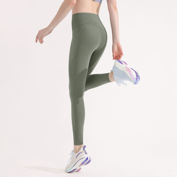 Pantalones Deportivos de Cintura Alta con Levantamiento de Glúteos - Ajuste Perfecto para Correr