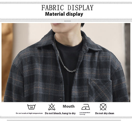 Camisa Suéter Holgada de Manga Larga para Otoño e Invierno - Resistente a Manchas - Image 23