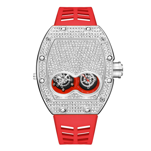 Reloj de Cuarzo para Hombre con Diamante y Personalidad Fashion - Image 6