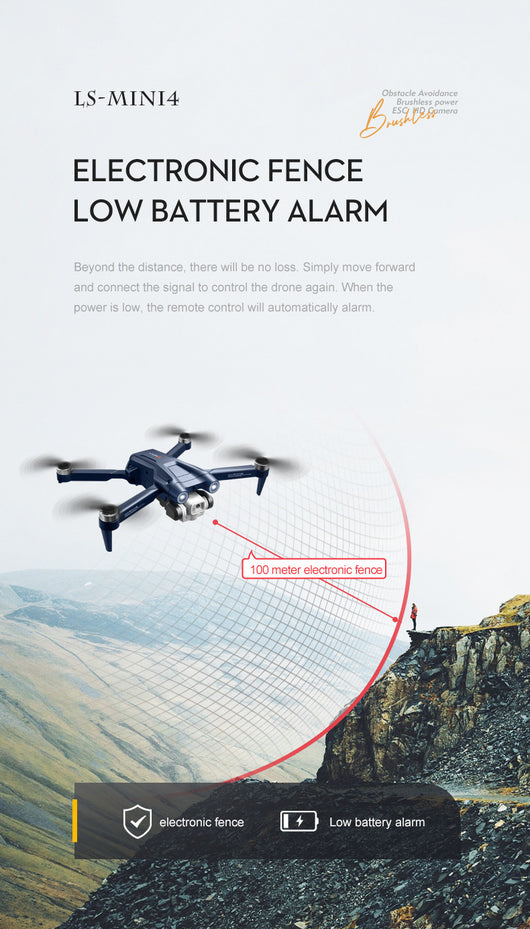 Dron UAV 150 HD con Motor Brushless y Control Remoto - Image 9