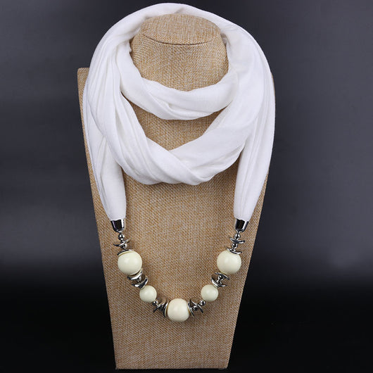Collar Colgante de Cuentas Bib Elegante para Damas - Image 14