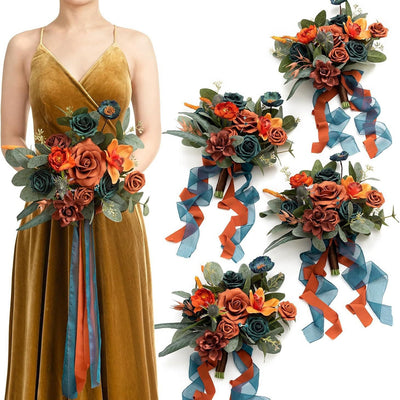 Ramo de Rosas Artificiales para Estudios Fotográficos - Image 33