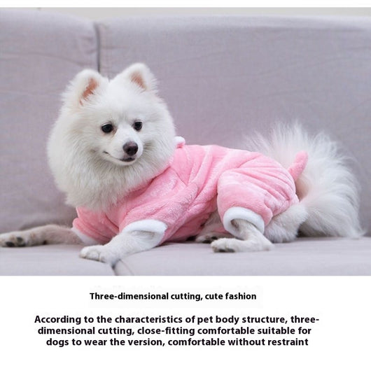 Disfraz Térmico de Coral Polar para Mascotas - Perros y Gatos Pequeños - Image 14
