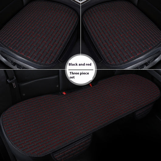 Juego de 3 Cojines de Lino para Asiento de Auto - Image 17