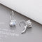 Aretes de Plata 925 con Diamantes - Diseño Minimalista Elegante