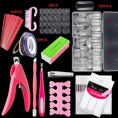 500 Uñas Francesas Postizas Premium - Image 23