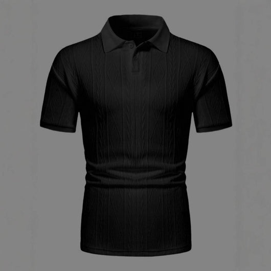 Polo Texturizado de Manga Corta para Hombre - Image 10
