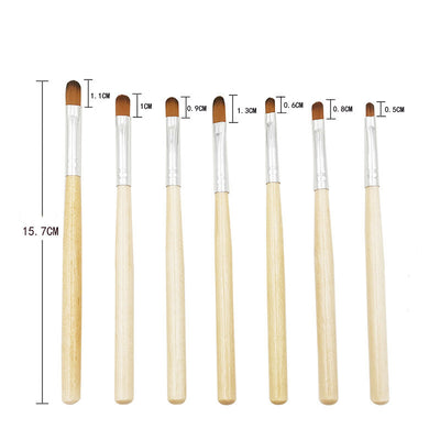 Set de 7 Lápices de Fototerapia con Cabezal Redondo para Uñas - Image 10