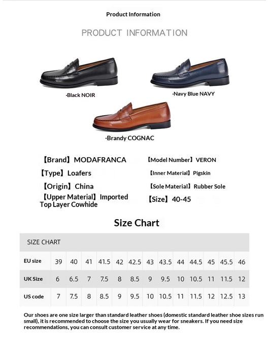 Mocasines Estilo Británico - Zapatos Náuticos Cómodos sin Cordones para Hombre - Image 6