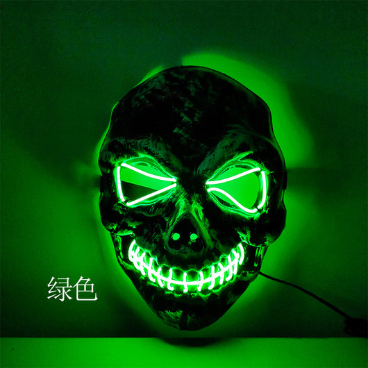 Máscara Calavera LED Luminosa de Terror para Halloween - Image 10
