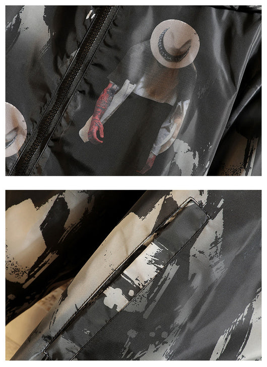 Chaqueta Hoodie Camuflada con Cierre para Hombre - Image 13