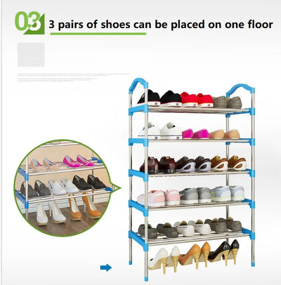Organizador de Zapatos de Lona - Zapatero de Pie - Image 20