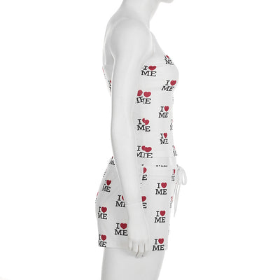 Pantalones Casuales Holgados con Estampado de Letras - Image 18