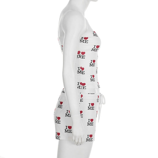 Pantalones Casuales Holgados con Estampado de Letras - Image 18