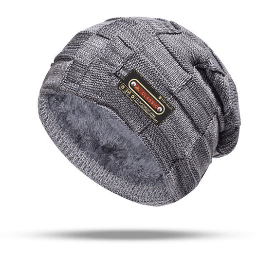 Gorro Tejido Abrigo con Forro Polar para Hombre - Ideal para Otoño e Invierno - Image 8