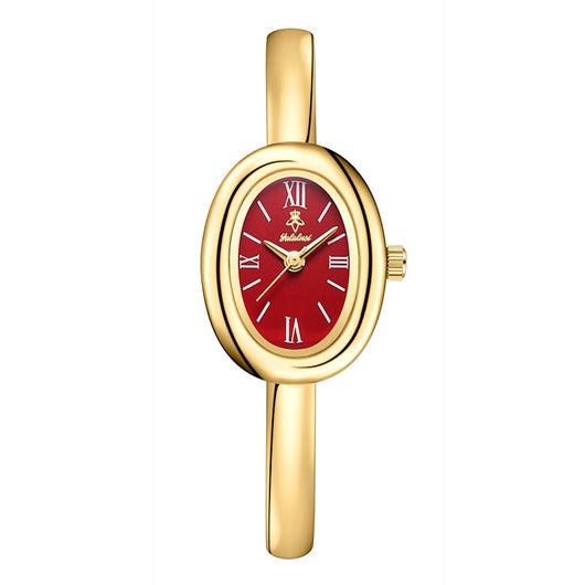 Reloj de Cuarzo Ovalado Retro Multifuncional para Mujer - Image 9