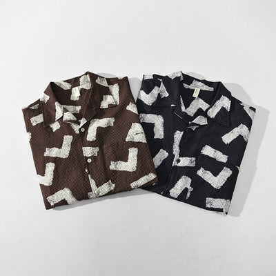 Camisa Casual de Manga Corta para Hombre - Comodidad de Verano - Image 4