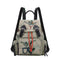 Mochila Oxford con Cordón Ajustable de Gran Capacidad