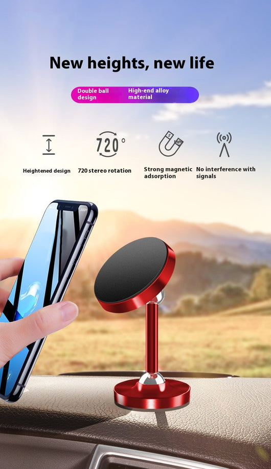Soporte Magnético para Celular en Auto con Rotación 60° y Ventosa Extendida - Image 10