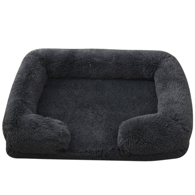 Cama Redonda Acolchada para Mascotas - Diseño Invierno - Image 10