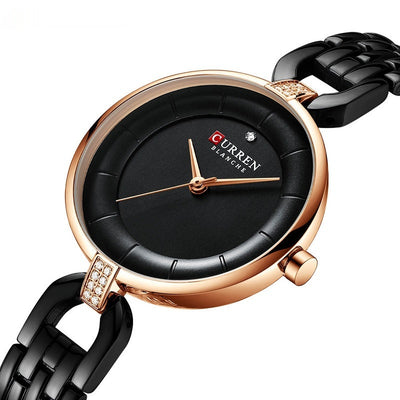 Reloj de Mujer con Cristales Brillantes Resistente al Agua - Image 2