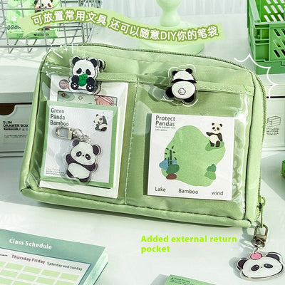 Estuche Organizador Panda de 12 Compartimentos con Capacidad Máxima - Image 4