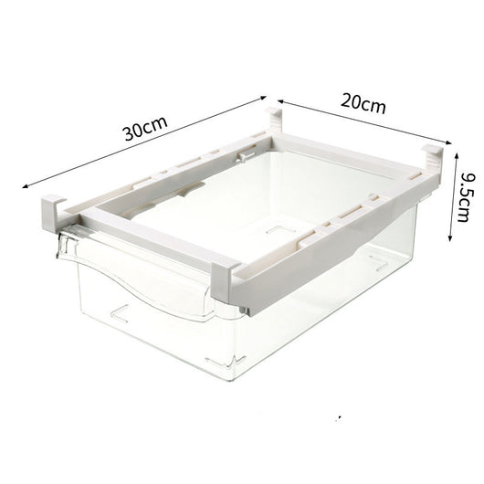 Caja Organizadora Refrigerador Transparente con Cajón - Conservación de Alimentos - Image 32