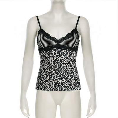 Top Sensual de Encaje Leopardo con Tirantes Ajustables - Image 15