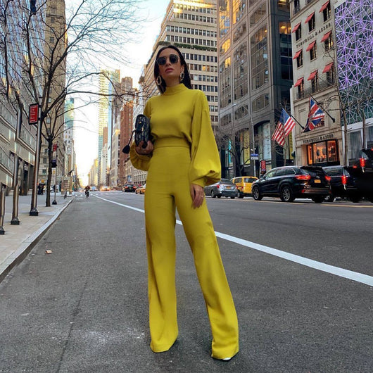 Jumpsuit Casual para Mujer con Cuello Alto y Espalda Descubierta - Image 3