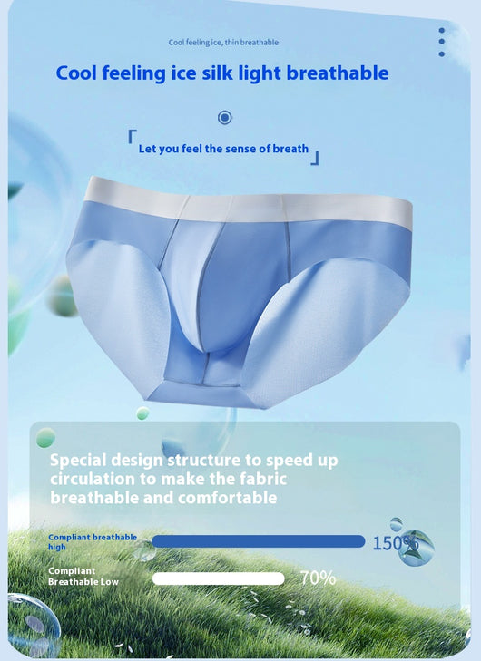 Bóxer Hombre Ice Silk Verano - Transpirable, Capa Única - Image 11