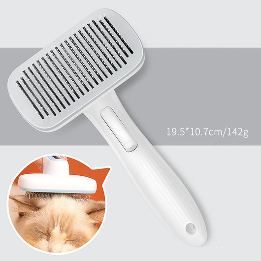 Peine Deslanador Automático para Perros y Gatos - Removedor de Pelo con Un Click - Image 10