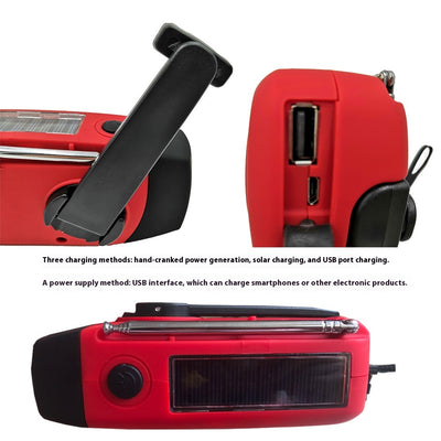 Radio de Emergencia Solar Portátil con 3 LEDs - Image 19