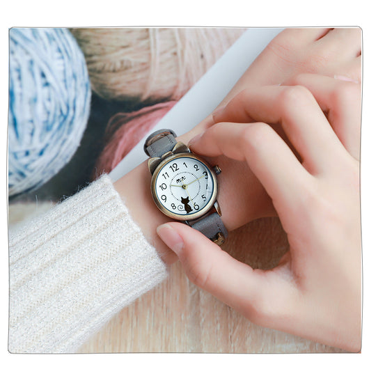 Reloj Retro Coreano Impermeable para Niña Secundaria - Image 10