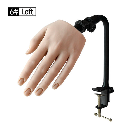 Mano de Silicona para Práctica de Uñas - Modelo Realista de Entrenamiento - Image 13
